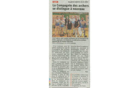 La Compagnie des Archers Gapençais se distingue à nouveau à Embrun