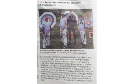 Les Archers ont fait des étincelles